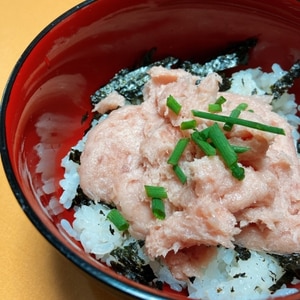 甘辛タレでネギトロ丼